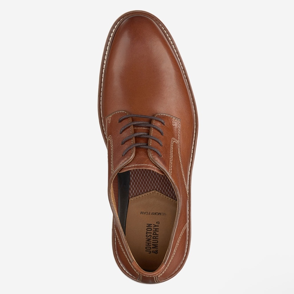 Johnston & Murphy Upton Plain Toe Size 10 - Picture 3 of 6